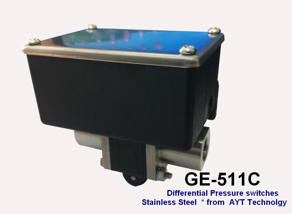 GE-511可调型不锈钢差压控制开关